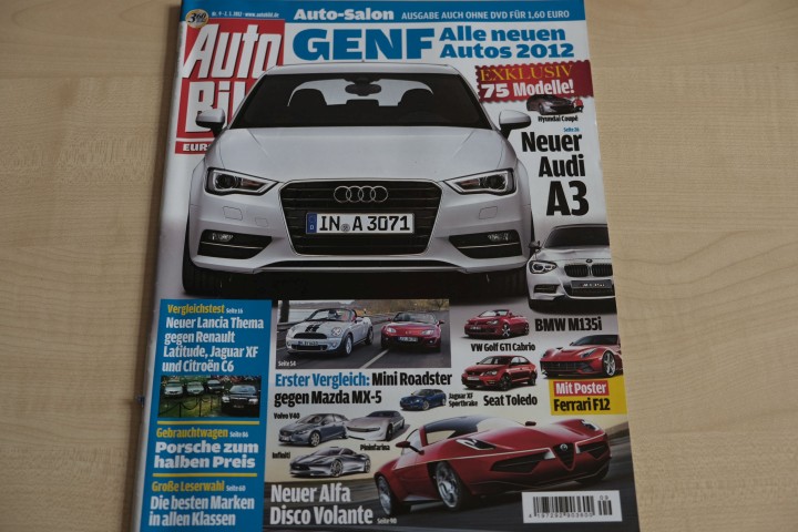 Deckblatt Auto Bild (09/2012)